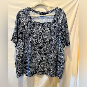 RUC Jones New York short sleeve tee, size 2X